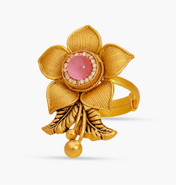 The Blushing Flower Ring